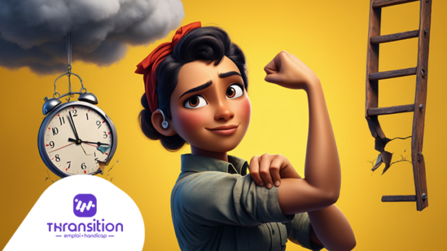 femme travail handicap